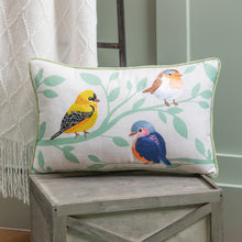  Birds Lumbar Pillow