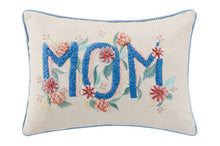  Mom Embroidered Rectangular Pillow