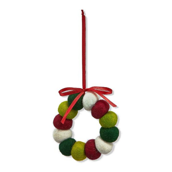 Wreath Ornament With Gift Box