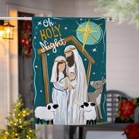  Nativity Christmas Flag