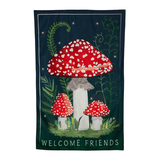 Mushroom Large Flag