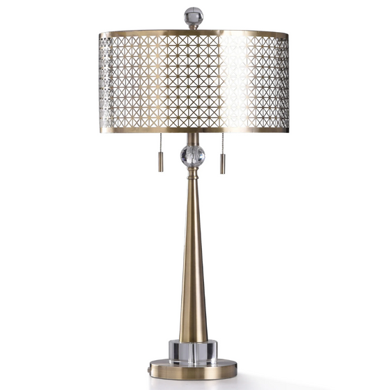 Gold Table Lamp 30" Tall, BEST SELLER