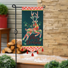  Reindeer Long Garden Flag