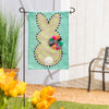 Polka Dots Bunny Garden Flag