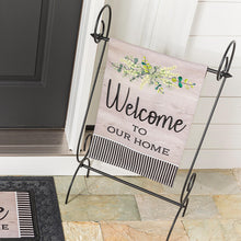  Welcome Burlap Garden Flag