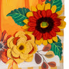 Fall Floral Pumpkin Everlasting Impressions Textile Décor
