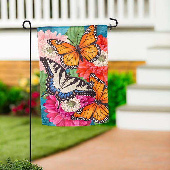 Monarch Garden Flag