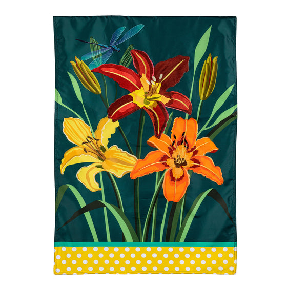 Lilies Garden Flag