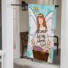 Christmas Angel House Flag