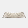 Silver Rectangular Tray, 28"