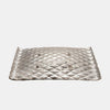 Silver Rectangular Tray, 28"