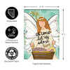 Christmas Angel Garden Flag