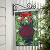 Merry Christmas Mistletoe Garden Flag