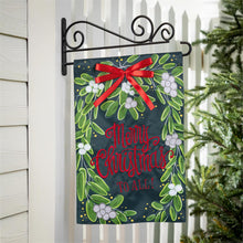  Merry Christmas Mistletoe Garden Flag