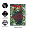 Merry Christmas Mistletoe Garden Flag
