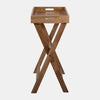 Butler Tray With Stand Table