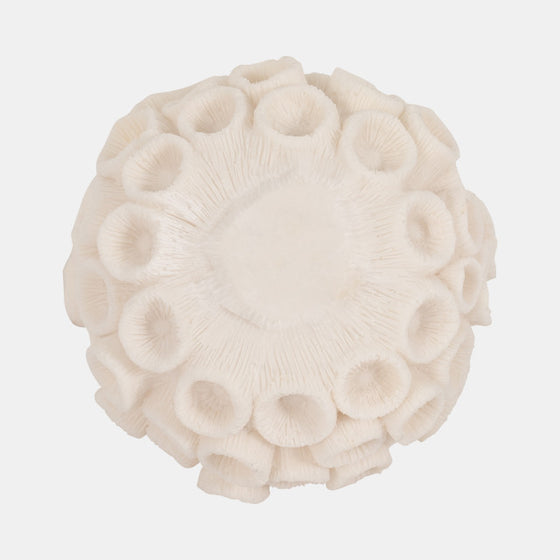 Coral Orb, 6" Round