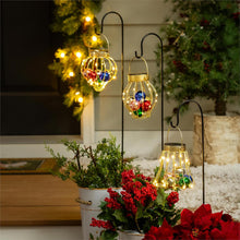  Christmas Garden Solar Outdoor Stakes, Set 3, 36" Tall
