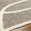 Gray & White Indoor Rug