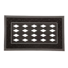  Black Scroll Sassafras Mat Tray