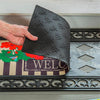 Sassafras Mat Fleur Scroll Tray Mat