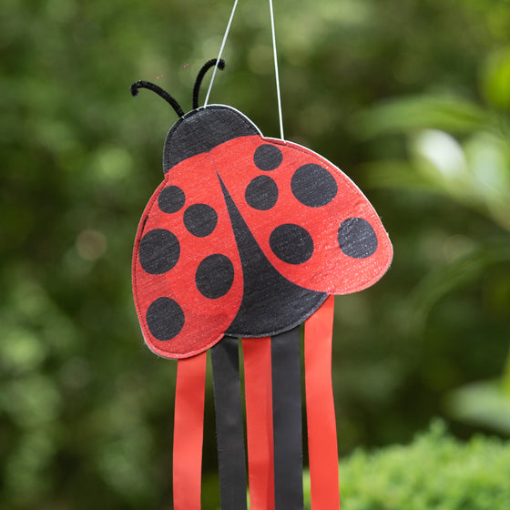 Ladybug Wind Spinner