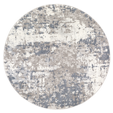  Gray, Pale Blue & Ivory Indoor Rug (Round & Rectangular Sizes)