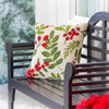 Christmas Hooked Pillow, 18"