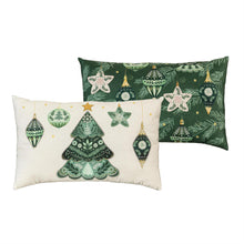  Christmas Green Tree Pillow, 16" Width