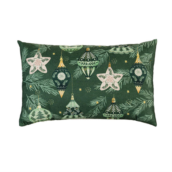 Christmas Green Tree Pillow, 16" Width