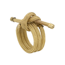  Knotted Rope Napkin Ring, Set 4