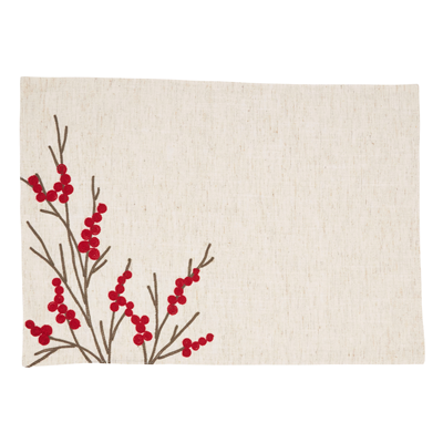 Set 8 Christmas Placemats & Napkins