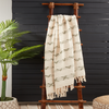 Woven Stripes And Dots Throw