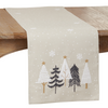 Embroidered Christmas Tree Runner