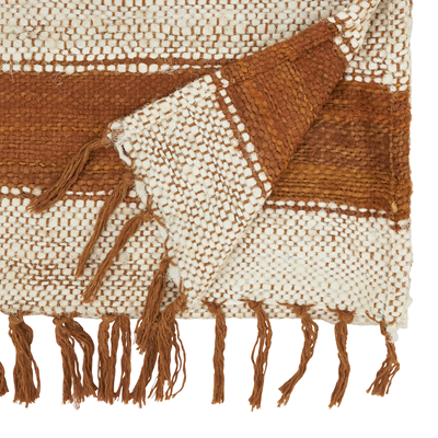Terracota Striped Runner, 72"