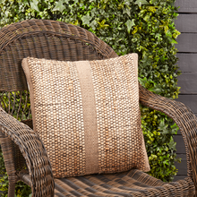  Banded Outdoor Pillow, 18"