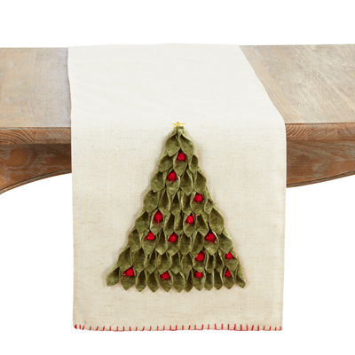 Christmas Tree Runner, 72" Width