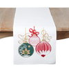 Christmas Ornaments Table Runner