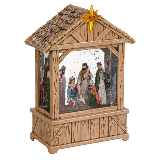 Illuminated Nativity LED Table Decor, 10.25" Tall