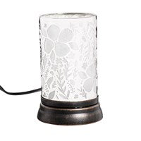 Floral Aromatherapy Oil Warmer, 7"H