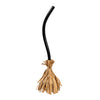 Broom with Movement Fabric Table Décor, 19"H