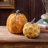 Sunflower Pumpkin Resin Table Décor Set 2