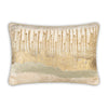 Ivory Gold Lumbar Pillow
