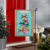 Bowtiful Christmas Tree Applique Garden Flag