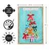Bowtiful Christmas Tree Applique Large House Flag