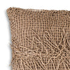 Beige Tassle Pillow