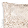 White Tassle Pillow