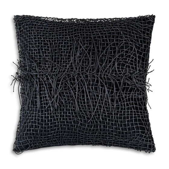 Black Tassle Pillow