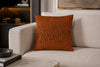 Rust Tassle Pillow