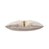 Ava Beige Velvet Lumbar Pillow